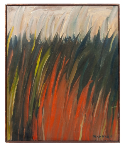 Wojciech Kosowski “Kompozycja” , antyki Warszawa, skup antyków, dawne malarstwo, malarstwo aukcyjne, malarstwo polskie, Galeria Żak