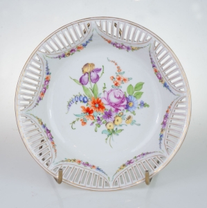 Ażurowa patera, Drezno, XX w. 