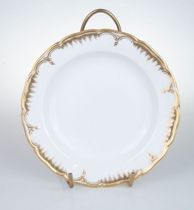 Talerz, Królewska Manufaktura Porcelany, Berlin, XIX w.