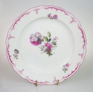 Talerz, Królewska Manufaktura Porcelany, Berlin, XIX w.