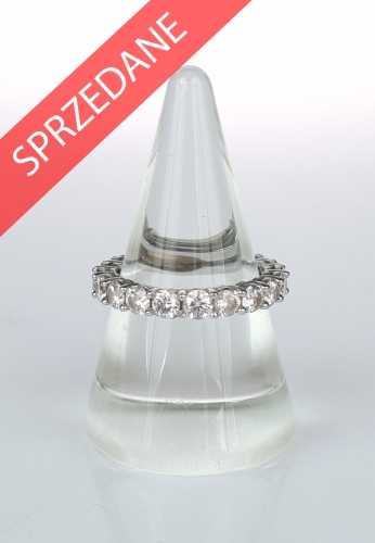 Pierścionek z brylantami,, antyki Warszawa, skup antyków, dawna biżuteria, antyki, Galeria Żak