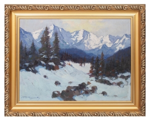 Ján Grotkovský “Tatry zimą” 