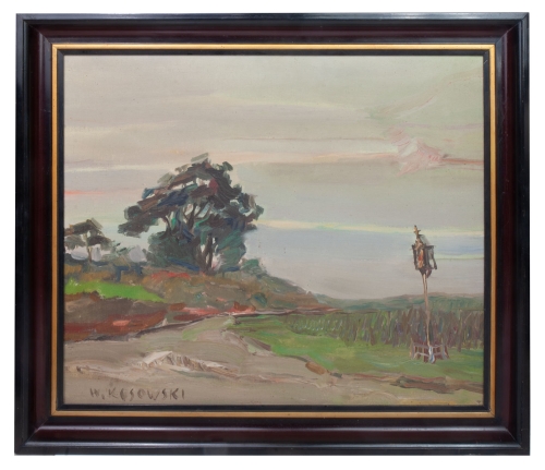 Wojciech Kosowski “A chapel on a pole”, antique Warsaw, antique home decorations, Galeria Żak, art