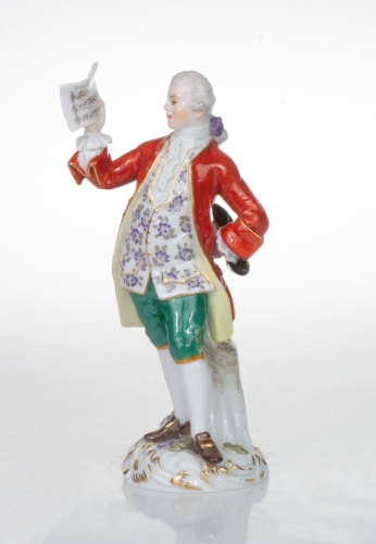 Friedrich Elias Meyer “Singer”, Meissen, 20th century , antique Warsaw, antique porcelain, old porcelain, Galeria Żak, art, antiques