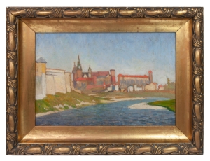 Jan Kazimierz Olpiński “Widok na Wawel”, 1924 r.