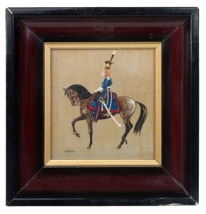 Bogdan Slezkin “Junior Officer of the 9th Uhlan Regiment" from the series Polish Army 1807-1814 Duchy of Warsaw