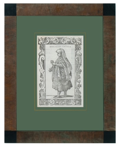 Cesare Vecellio “Dogalina Antica”  , antique Warsaw, antique paintings, Galeria Żak, art, antiques
