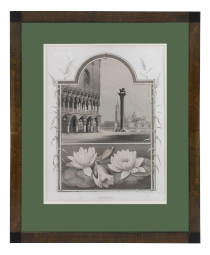 Sophia Hermine Stilke “Venice”  , antique Warsaw, antique paintings, Galeria Żak, art, antiques