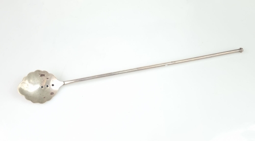 Łyżka koktajlowa, Rosja, 3 ćw. XX w., antyki Warszawa, skup antyków, dawne srebra, stare srebra, srebra antyczne, antyki, Galeria Żak