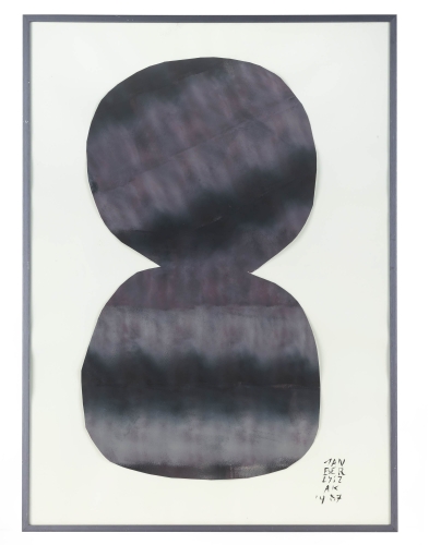 Jan Berdyszak “Bez tytułu” 1987 r., antyki Warszawa, skup antyków, dawne malarstwo, malarstwo aukcyjne, malarstwo polskie, Galeria Żak