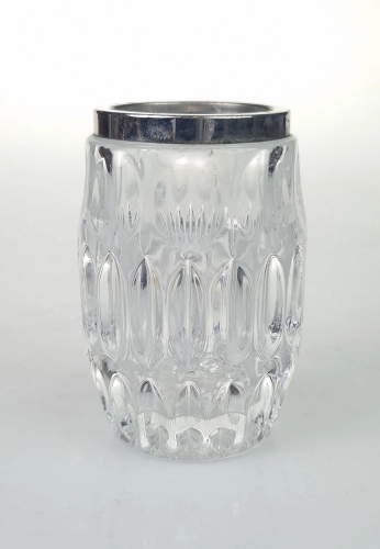 Toothpick holder, Emil Hermann, Waldstetten, Germany, 1920’s, antique Warsaw, silver, old silver, Galeria Żak, art, antiques