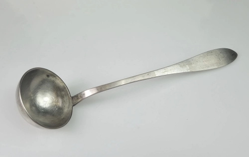 Ladle,19th century, antique Warsaw, silver, old silver, Galeria Żak, art, antiques
