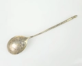 Spoon, Russia, 1880 , antique Warsaw, silver, old silver, Galeria Żak, art, antiques