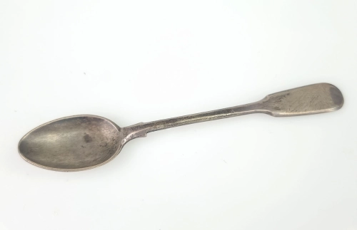 Spoon, Russia, 19th/20th century , antique Warsaw, silver, old silver, Galeria Żak, art, antiques