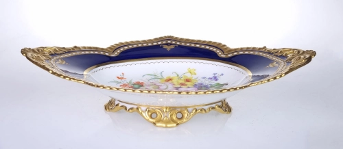 Patera, Royal Crown Derby, Anglia, 1905 r. , antyki Warszawa, skup antyków, porcelana, stara porcelana, Galeria Żak
