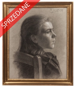 Michał Ichnowski “Portret dziewczyny”, 1909 r. 