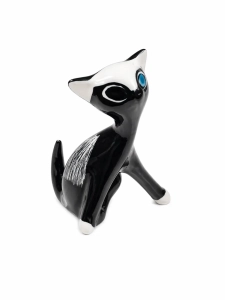 Kotek siedzący, Zdana Kosicka, Ćmielów, lata 50. XX w.