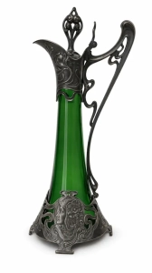 Art Nouveau carafe, Albert Köhler, Vienna, circa 1900