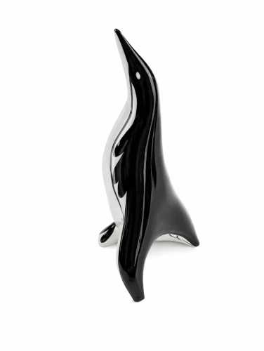 Penguin, Mieczysław Naruszewicz, Ćmielów, 1960’s, antique Warsaw, antique porcelain, old porcelain, Galeria Żak, art, antiques