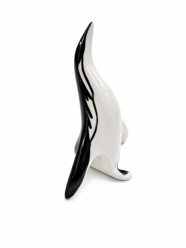 Little penguin, Mieczysław Naruszewicz, Ćmielów, 1960’s , antique Warsaw, antique porcelain, old porcelain, Galeria Żak, art, antiques