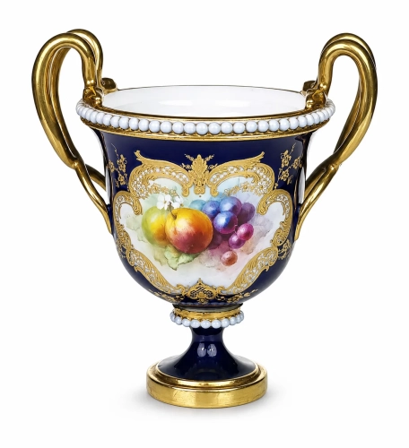 Amfora, Royal Worcester, Anglia, 1903 r. , antyki Warszawa, skup antyków, porcelana, stara porcelana, Galeria Żak