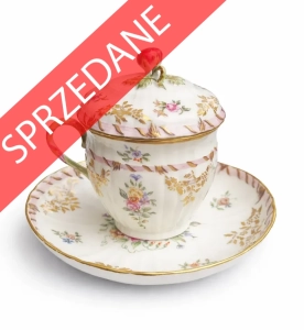  Filiżanka do czekolady, Królewska Manufaktura Porcelany, Berlin, lata 40. XX w. 