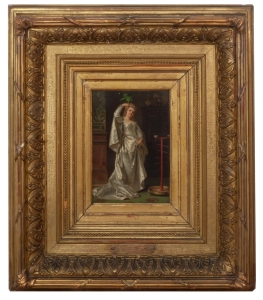 Władysław Bakałowicz “Lady with the parrot"