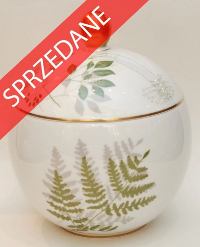 Puzdro, Rosenthal, 1940 r., antyki, Galeria Żak, stara porcelana, porcelana, antyki Warszawa
