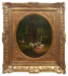 Florent Willems “Czytająca” 1851 r.