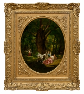 Florent Willems “Czytająca” 1851 r.