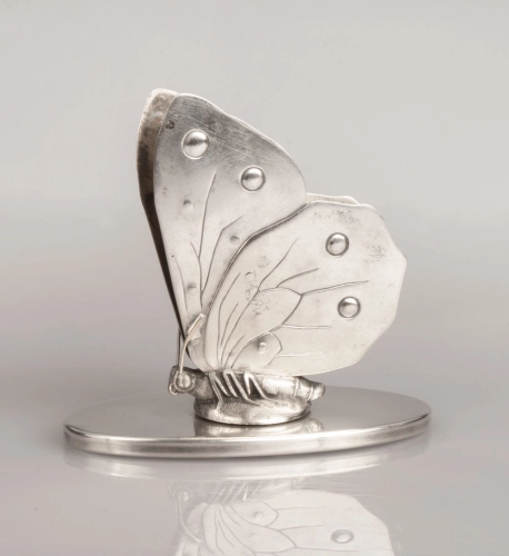 Secesyjny serwetnik, Polska, pocz. XX w. , antyki Warszawa, skup antyków, dawne srebra, stare srebra, srebra antyczne, antyki, Galeria Żak, platery