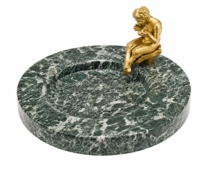 Business card holder with a faun, Vienna, early 20th century