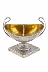 Salt cellar, Jan Maciej Schwartz, c. 1820