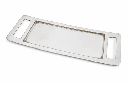 Art deco tray, Marcin Jarra, Cracow, c. 1930, antique Warsaw, silver, old silver, Galeria Żak, art, antiques