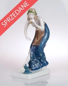 Zaklinaczka węży, Berthold Boess, Rosenthal, 1923 r. 