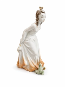 Lore Friedrich-Gronau „Princess and the frog”, Rosenthal, circa 1960