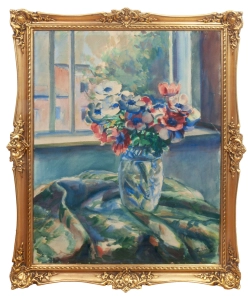 Teodor Grott “Still life with flowers”