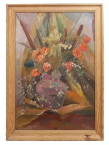 Aldona Pomianowska “Martwa natura z kwiatami” 1986 r.