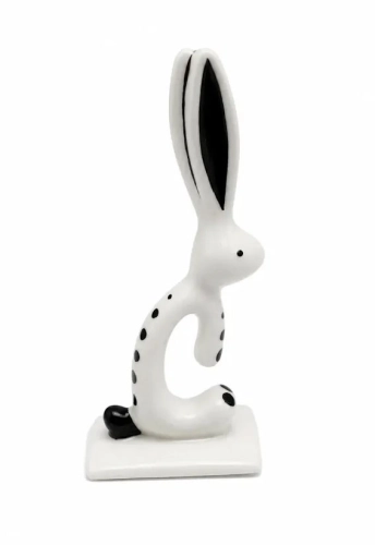 Bunny, Kazimierz Czuba, AS Ćmielów , antique Warsaw, antique porcelain, old porcelain, Galeria Żak, art, antiques