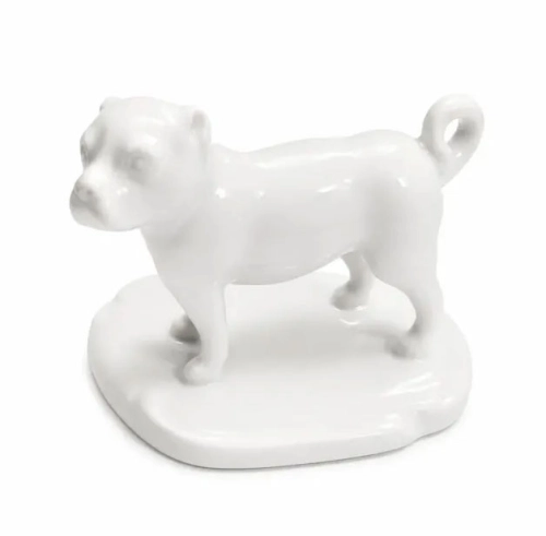 Pug, Fürstenberg, 1966 - 2006, antique Warsaw, antique porcelain, old porcelain, Galeria Żak, art, antiques