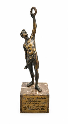 Nagroda kolarska "Zwycięzca", 1930 r. , nagroda dla kolarza, pamiątka historyczna, historia Żyrardowa