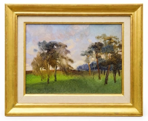 Jerzy Gnatowski “Letni dzień na łące” 1989 r., antyki Warszawa, skup antyków, dawne malarstwo, malarstwo aukcyjne, malarstwo polskie, Galeria Żak