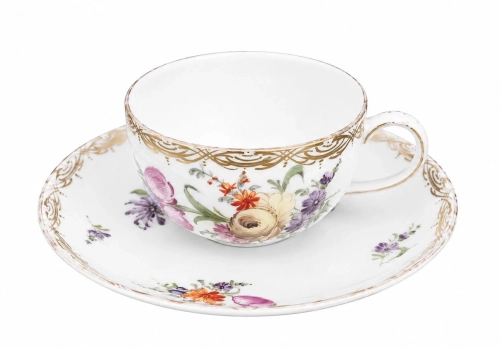 Cup, Meissen, first half of the 19th century, antique Warsaw, antique porcelain, old porcelain, Galeria Żak, art, antiques