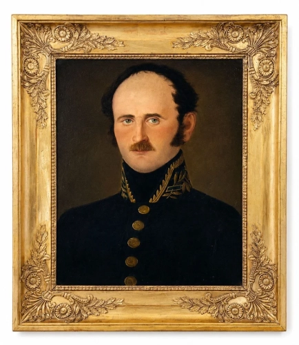 Malarz nierozpoznany "Portret mężczyzny", antyki Warszawa, skup antyków, dawne malarstwo, malarstwo aukcyjne, malarstwo polskie, Galeria Żak
