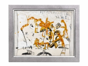 Stanisław Młodożeniec “Kompozycja wielopostaciowa” 1982 r.