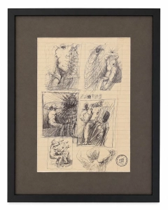 Franciszek Starowieyski “Sketches of female nudes”