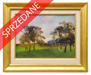Jerzy Gnatowski “Letni dzień na łące” 1989 r.