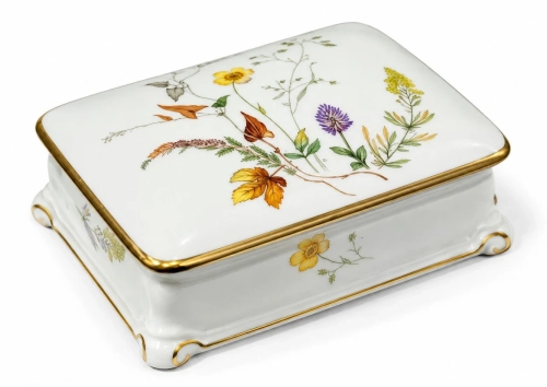 Porcelain box, Rosenthal, 1930’s, antique Warsaw, antique porcelain, old porcelain, Galeria Żak, art, antiques