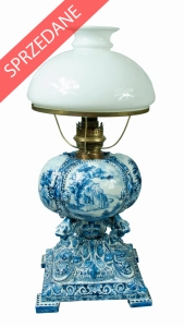 Lampa, Holandia, Delft, XIX w. 