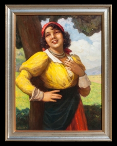 Béla Iványi Grünwald „Girl with the cigarette”, 1935 